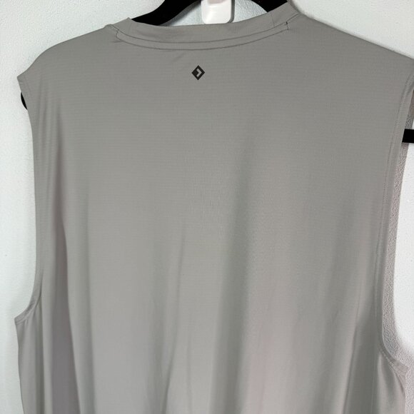 YPB Active Cardio Sleeveless Athletic Tank Top Large Gray Activewear Gym Workout - Picture 5 of 12